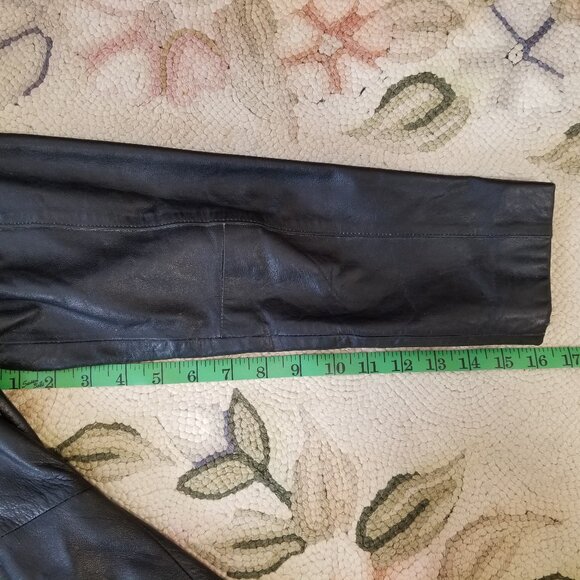 Wilsons Black Leather Jacket - Picture 9 of 16